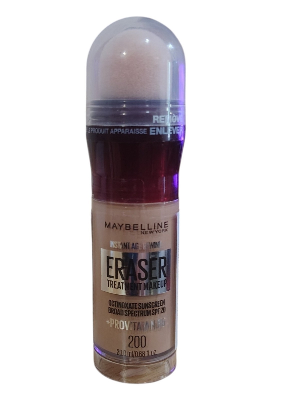 Maybelline Instant Age Rewind Eraser Foundation 200 NWT Beige